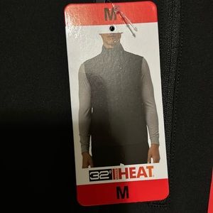 32 Degrees men’s vest light weight size M, black NWT